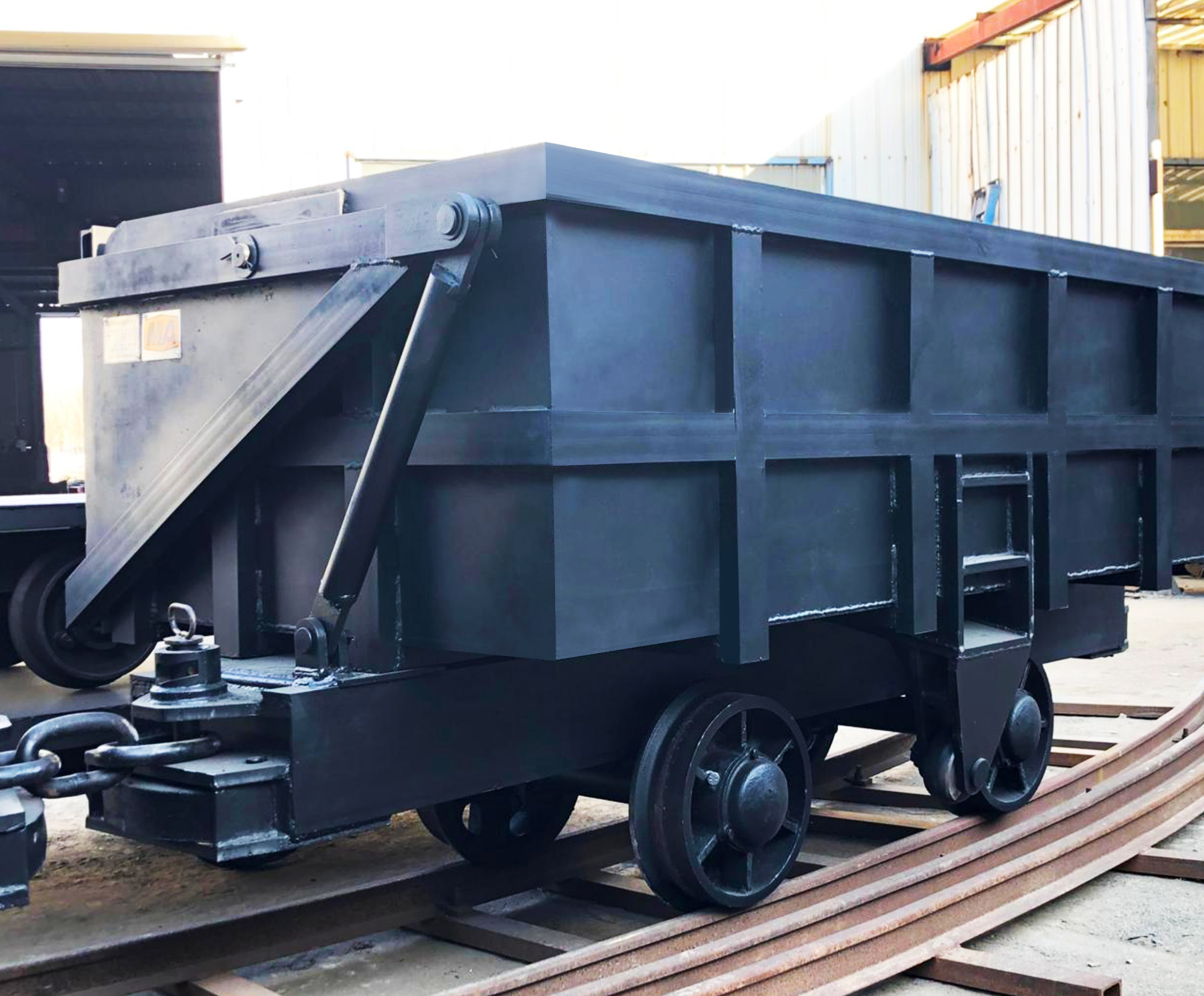 drop-side mine car