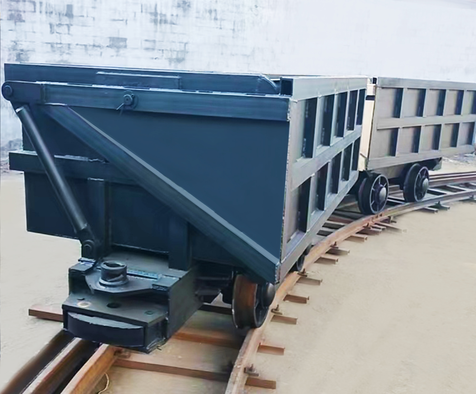 drop-side mine car