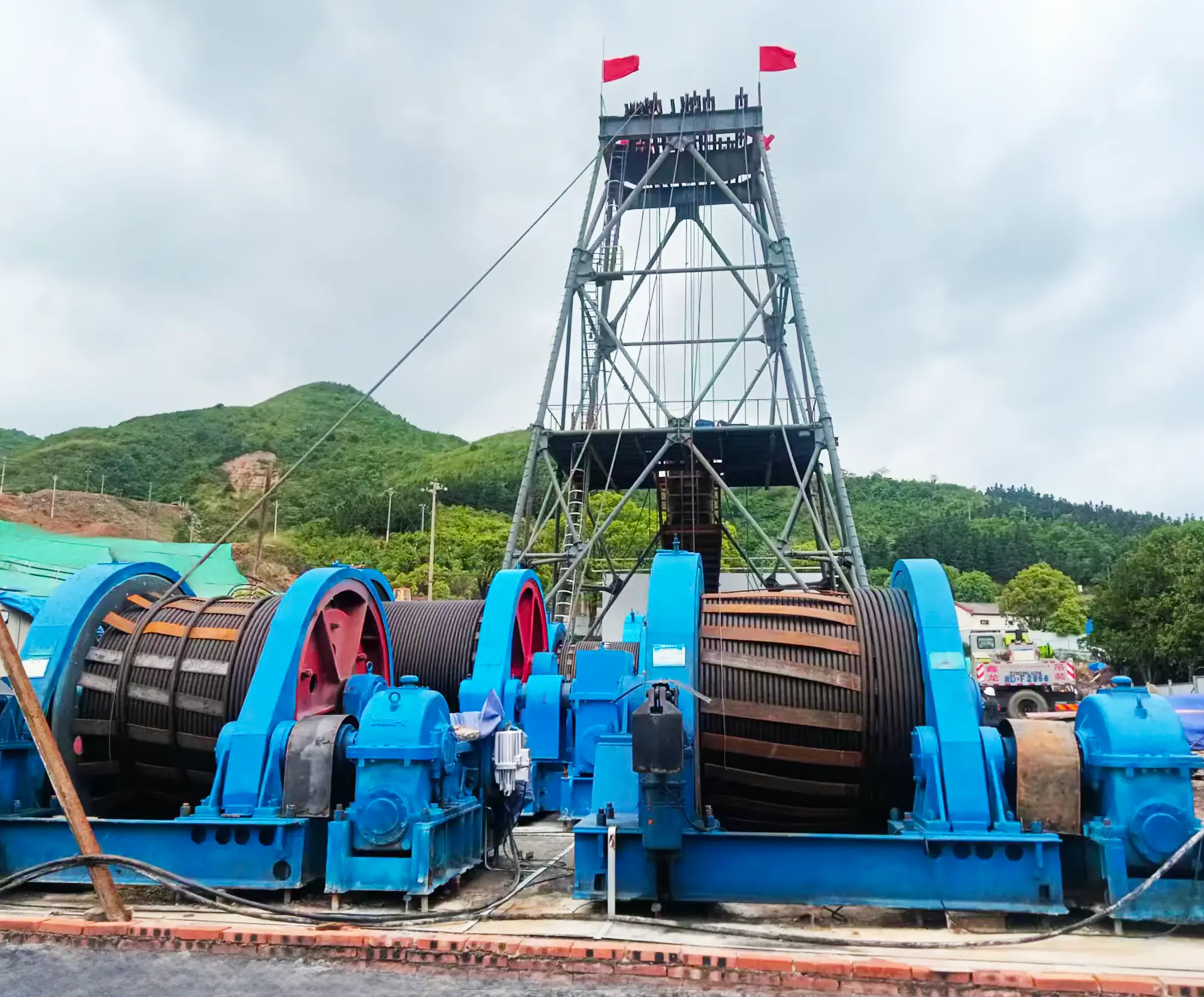 JZ shaft sinking winch