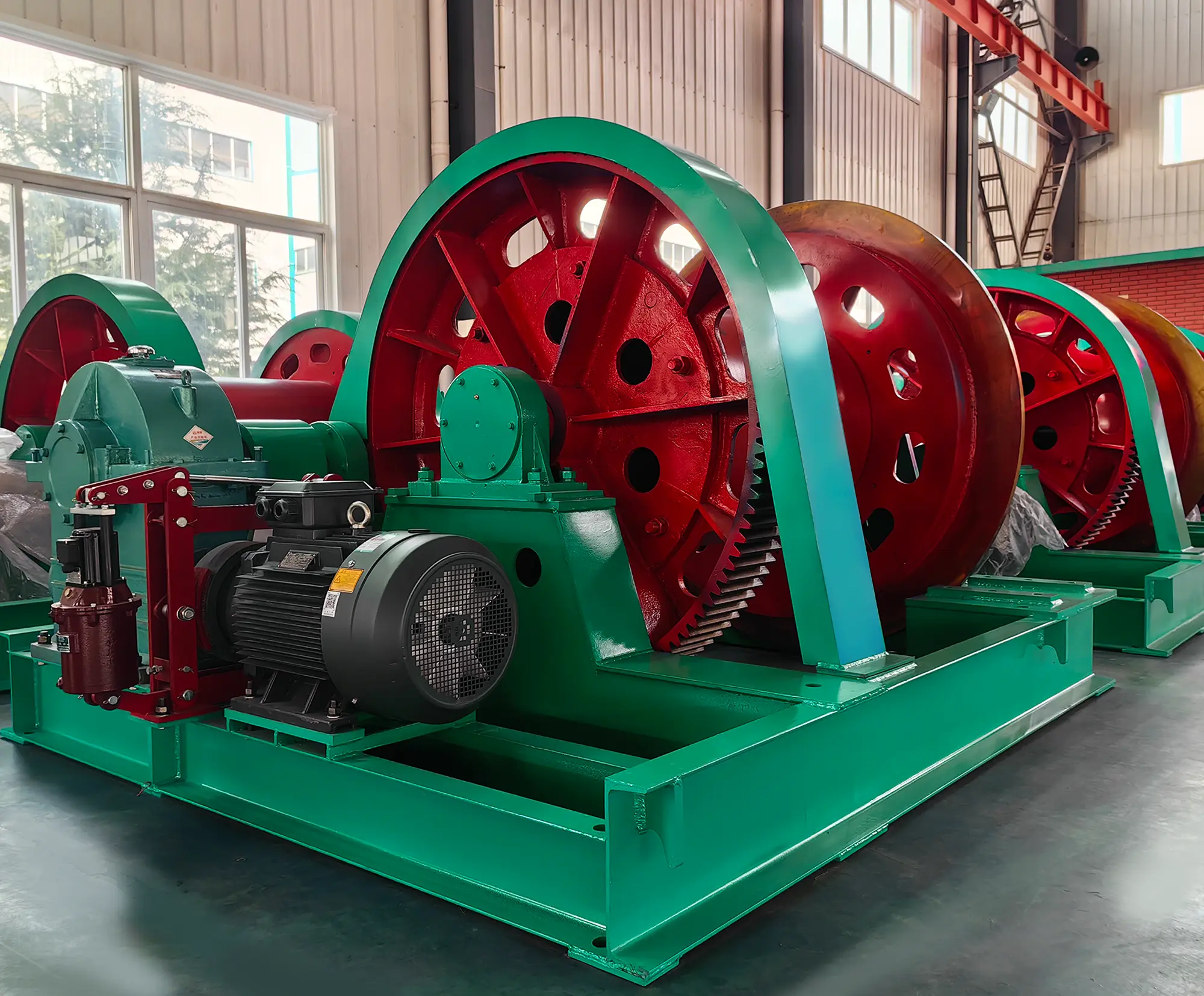 JZ shaft sinking winch
