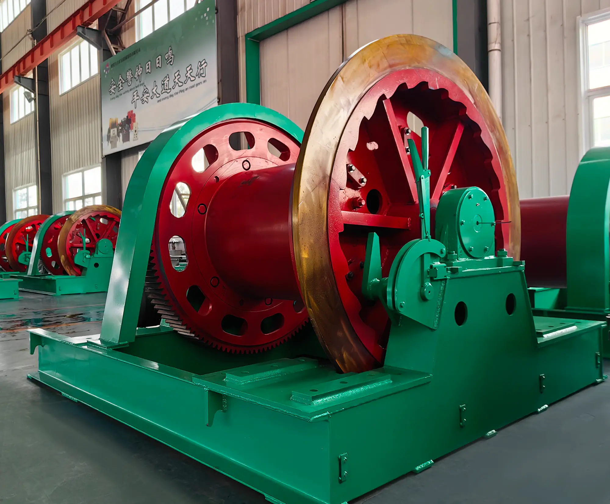JZ shaft sinking winch