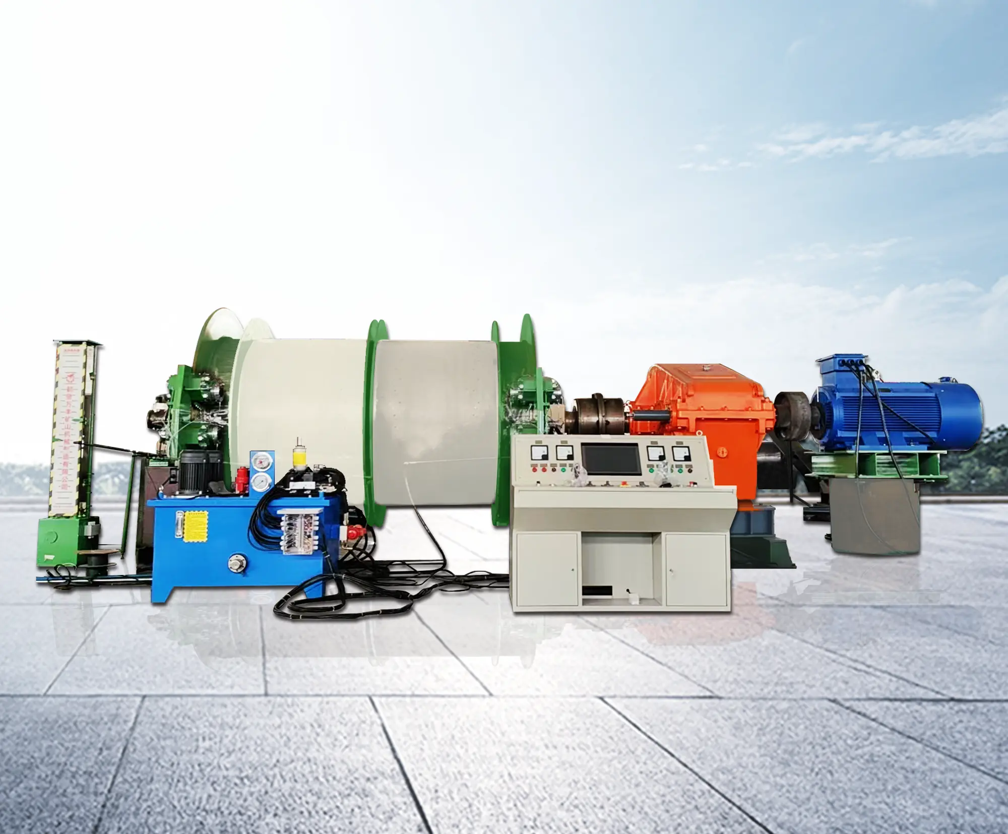 2JKB Single-rope Winding Hoist