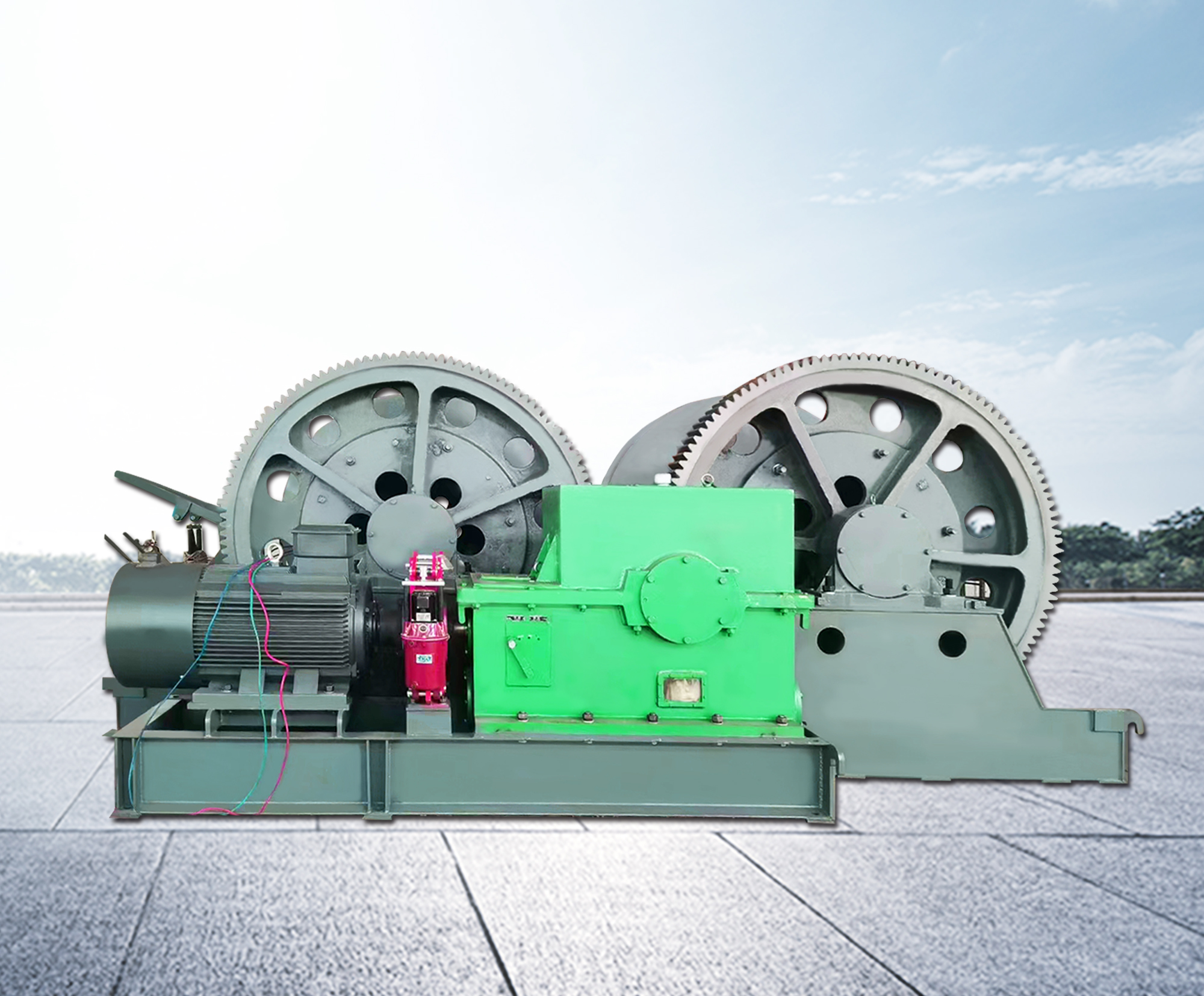 2JZ shaft sinking winch