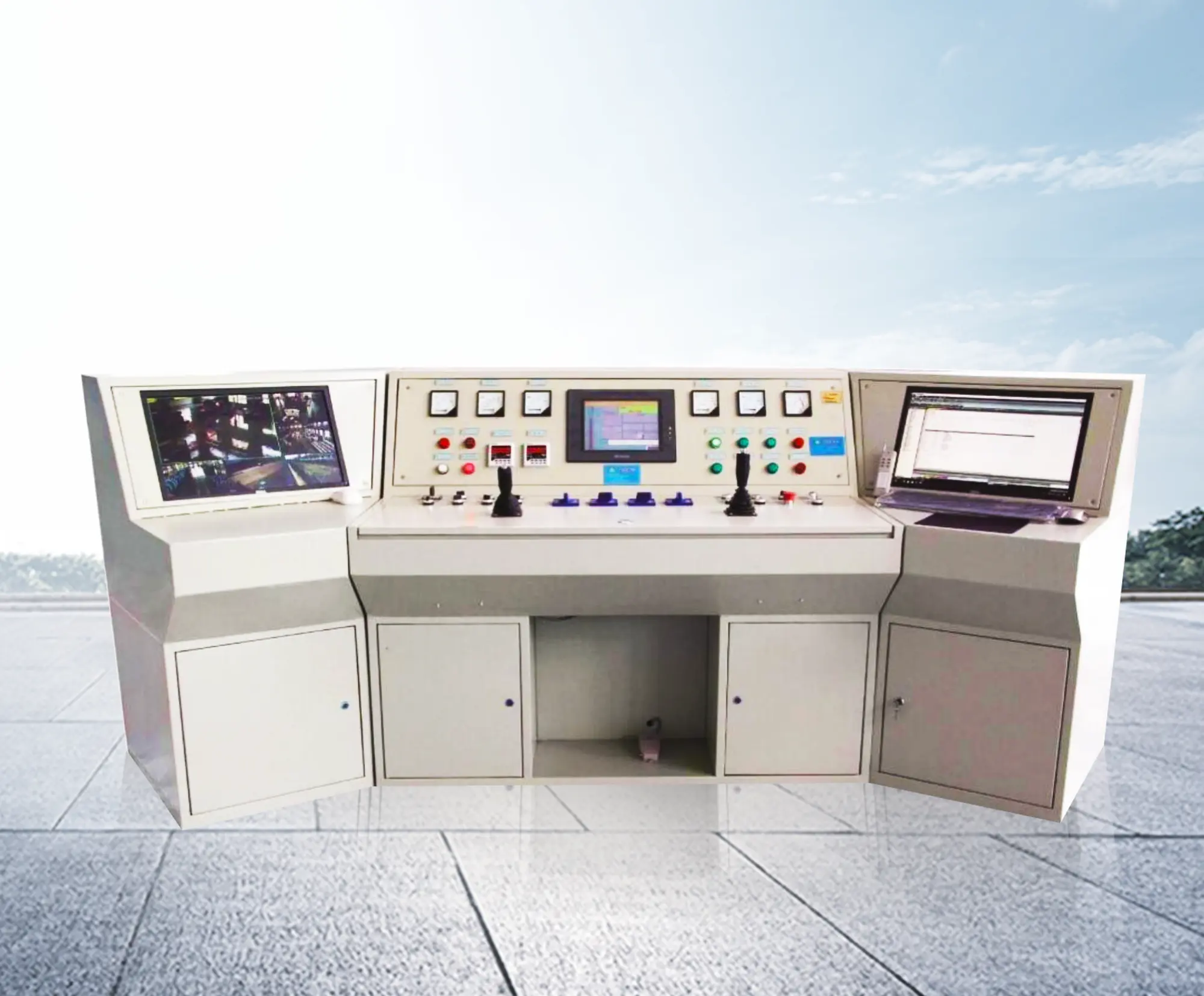 Common electric control system for mine hoist hoist (machine)