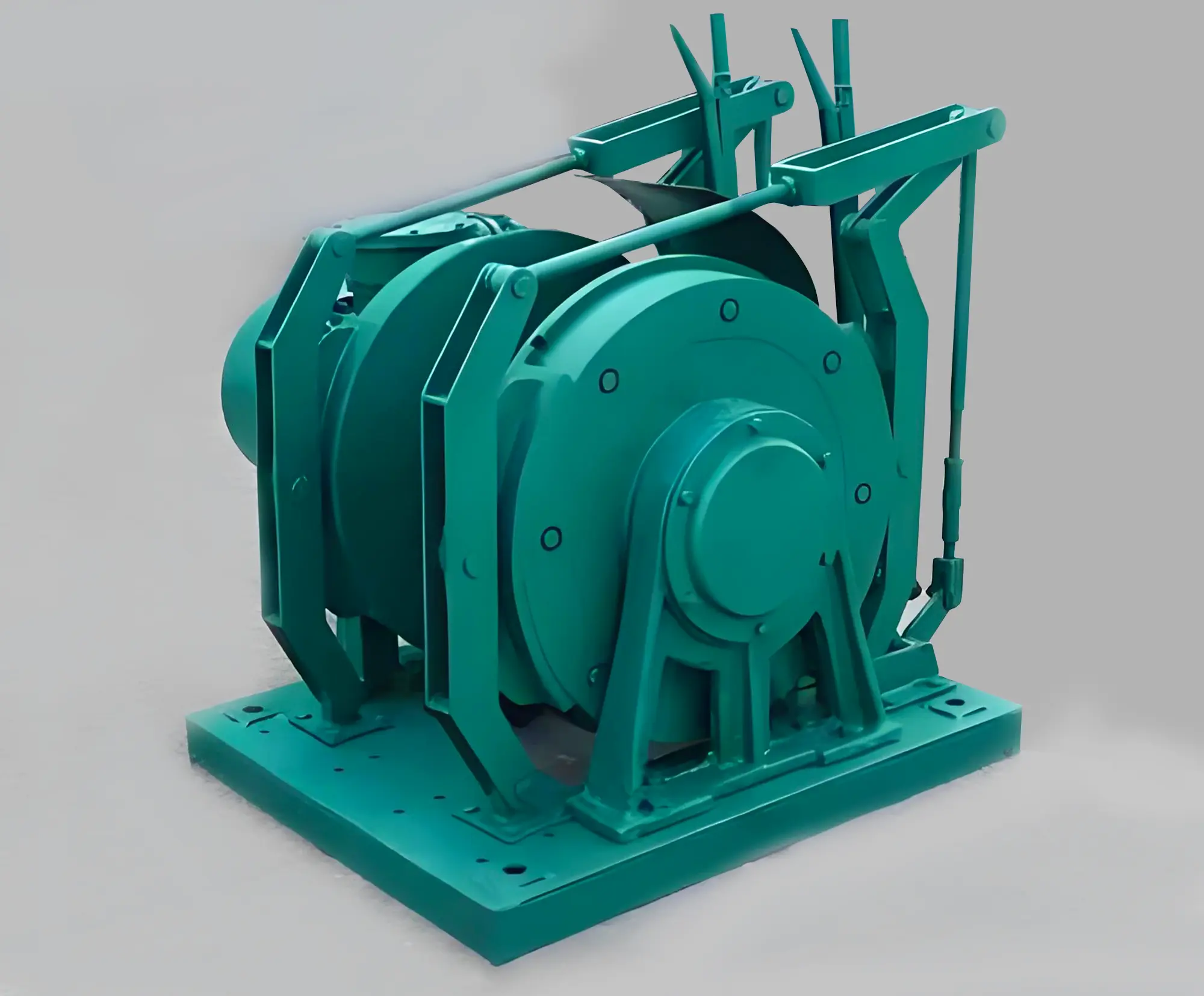 Hydraulic dispatch winch