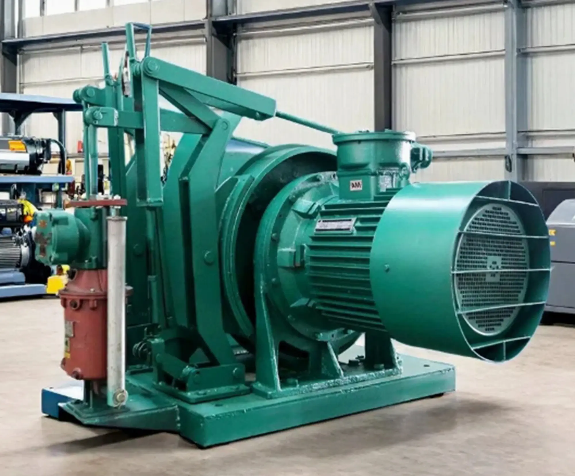 Hydraulic dispatch winch