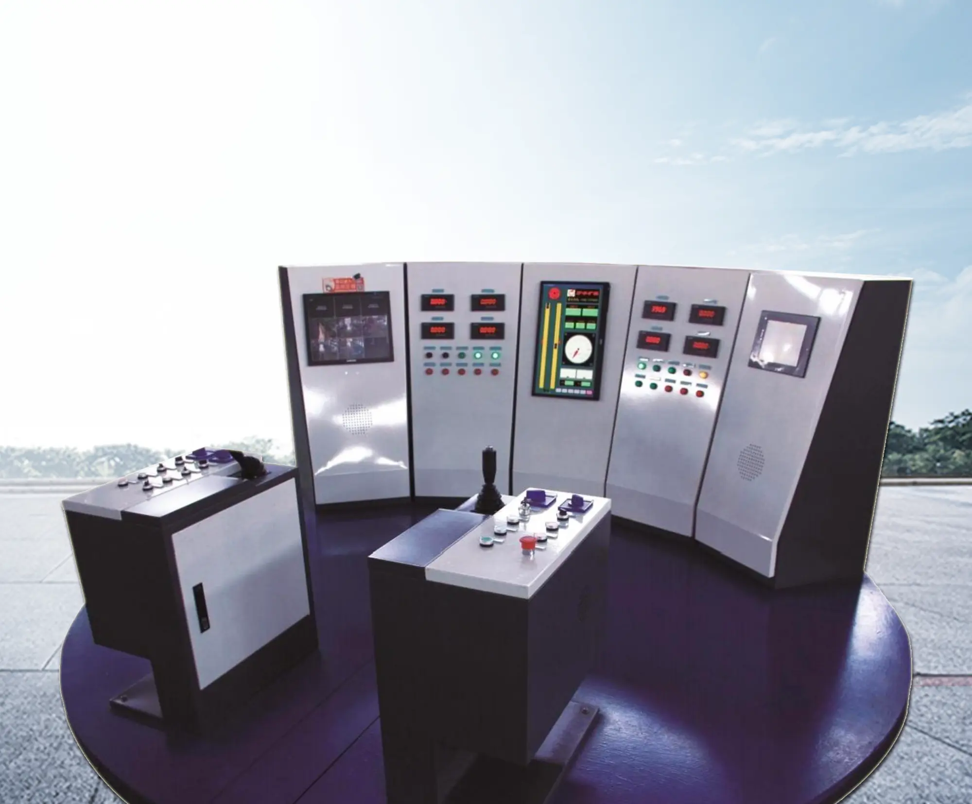 PLC (low voltage) electric control equipment for mine hoist