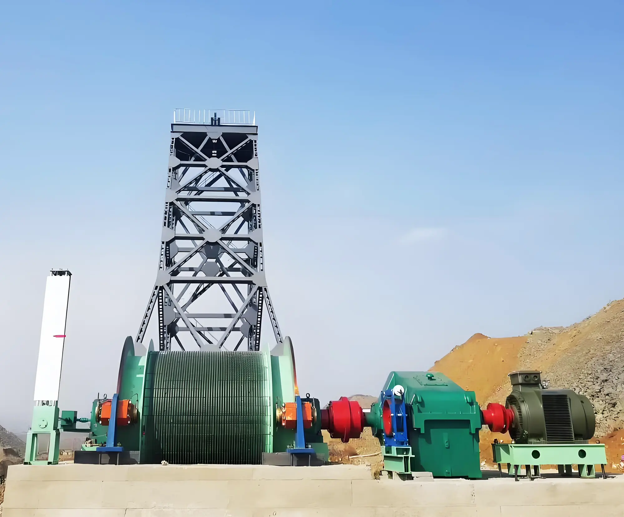 Permanent headframe
