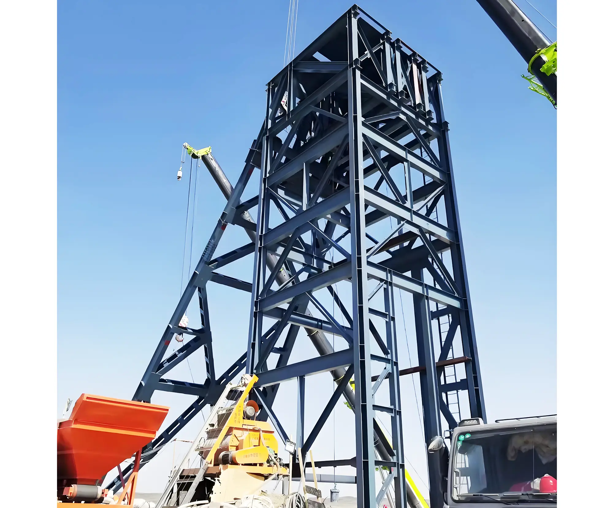 Permanent headframe