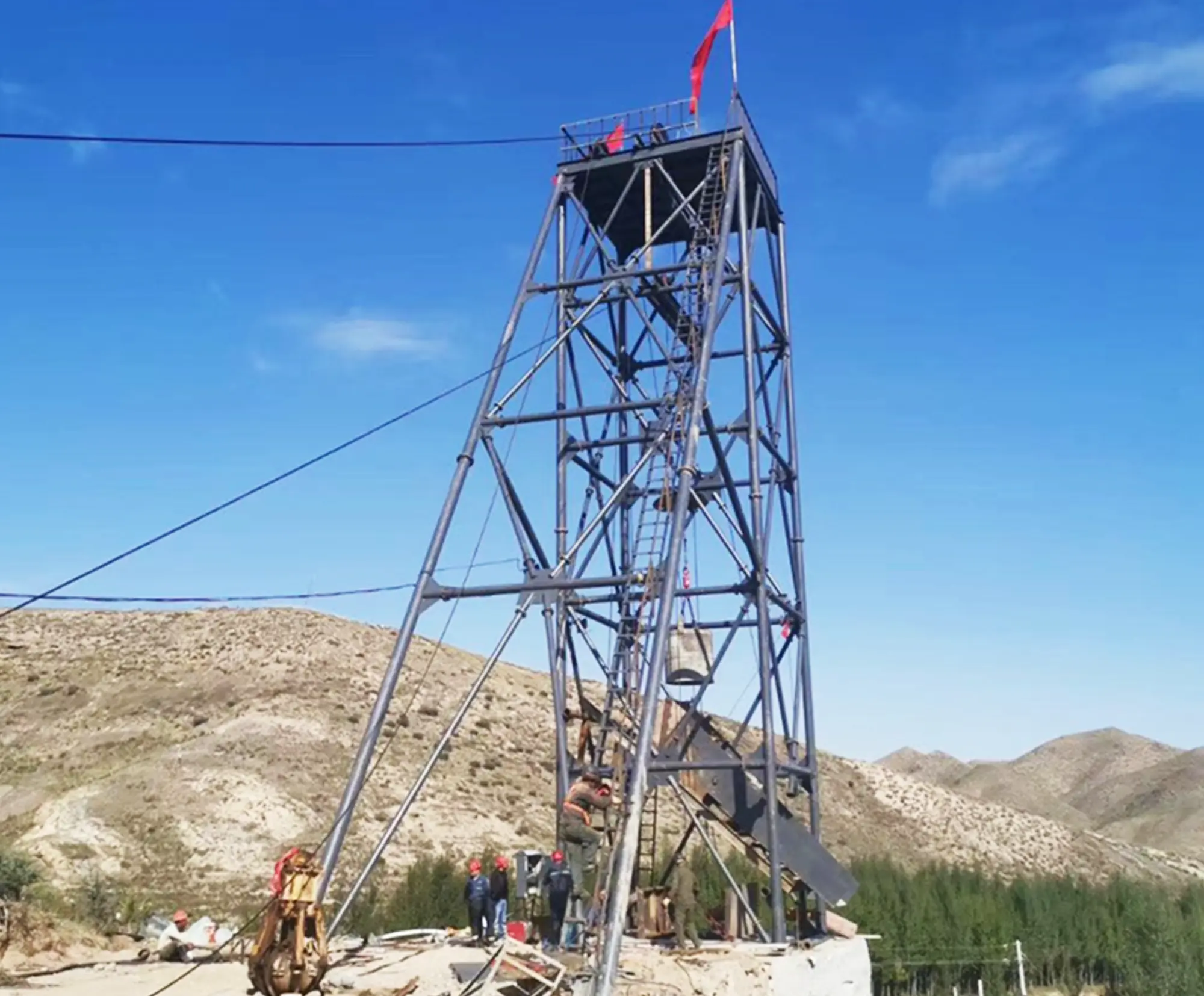 Sinking Headframe