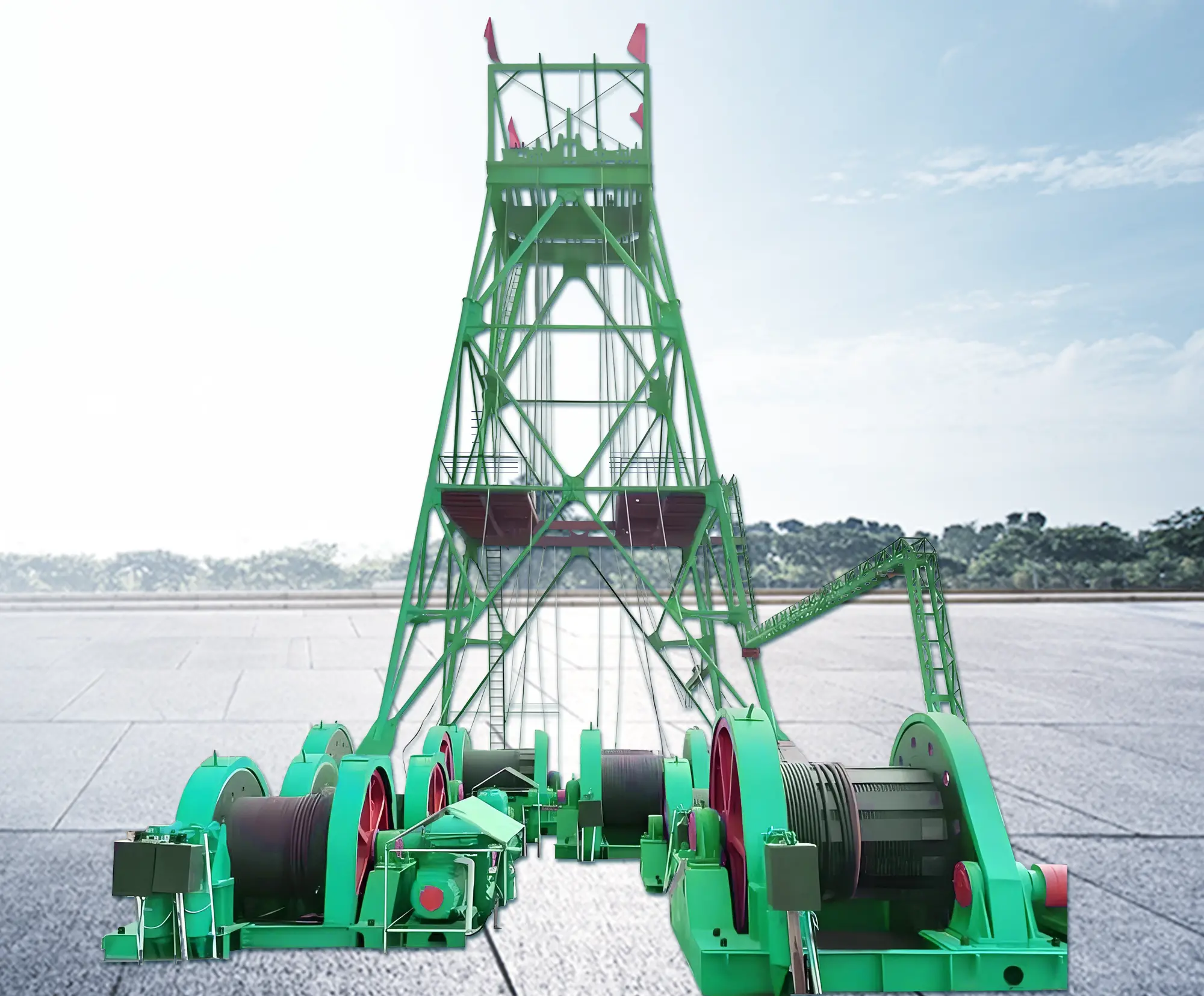 Sinking Headframe