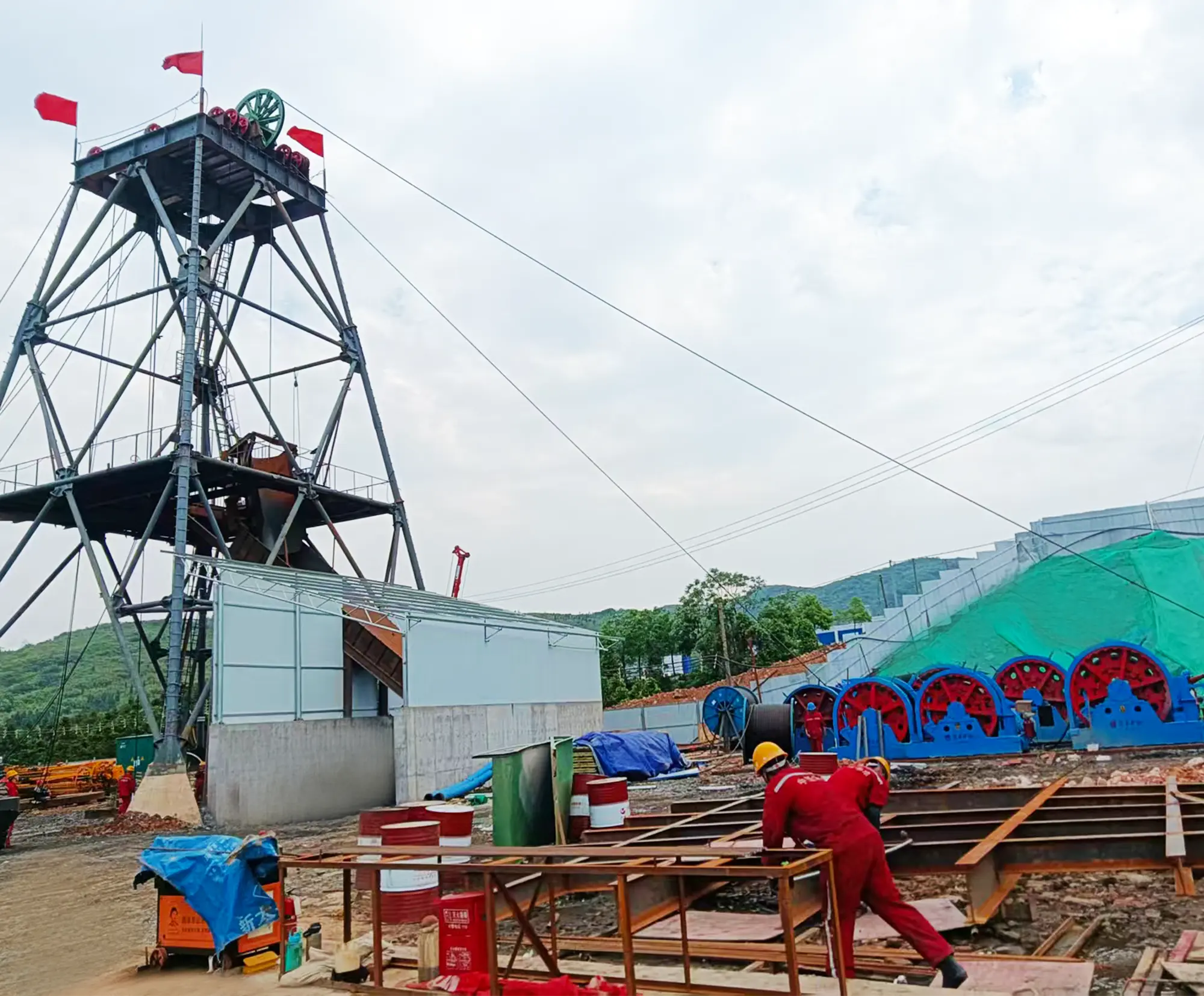 Sinking Headframe