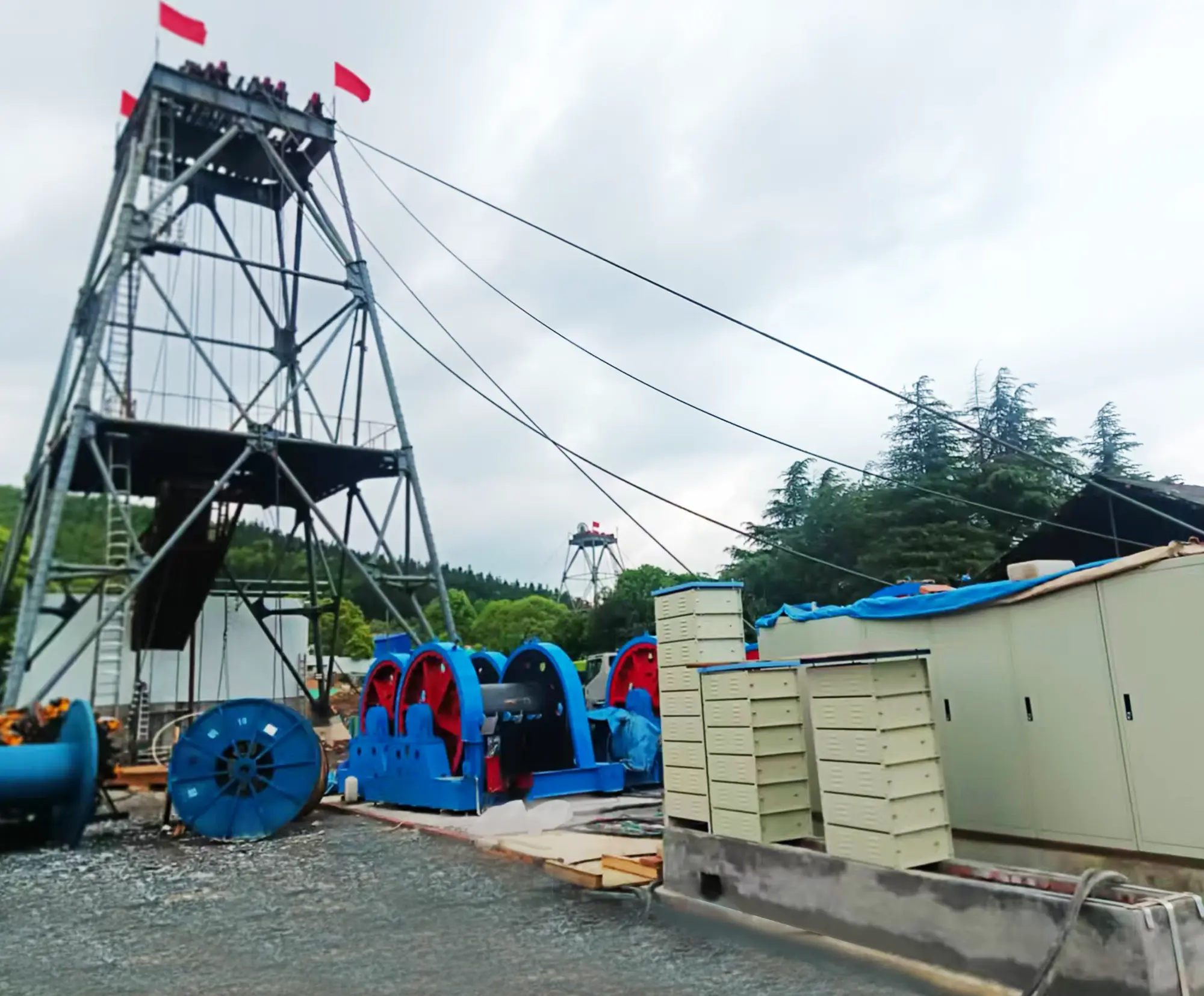 Sinking Headframe