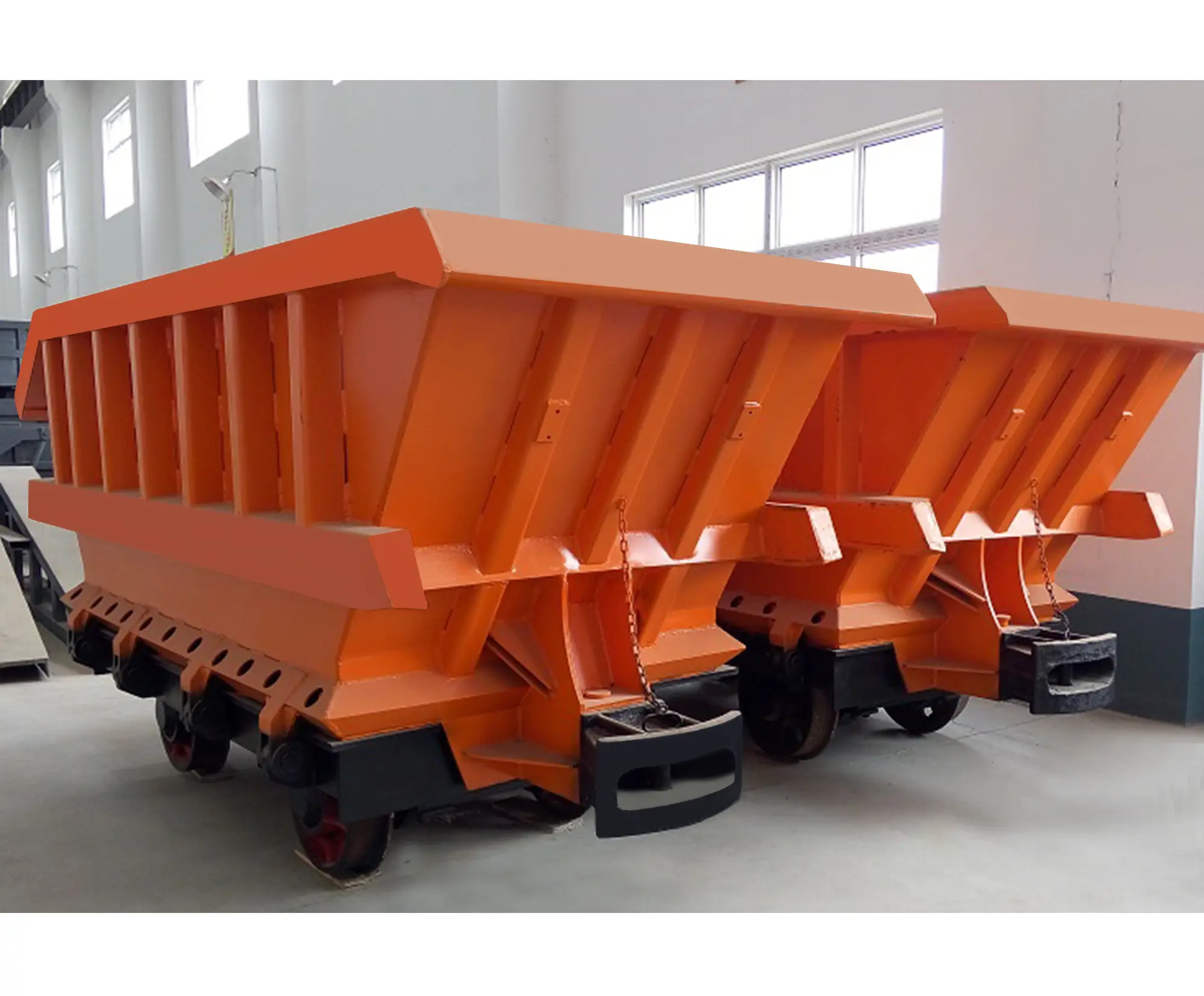 drop-bottom mine car