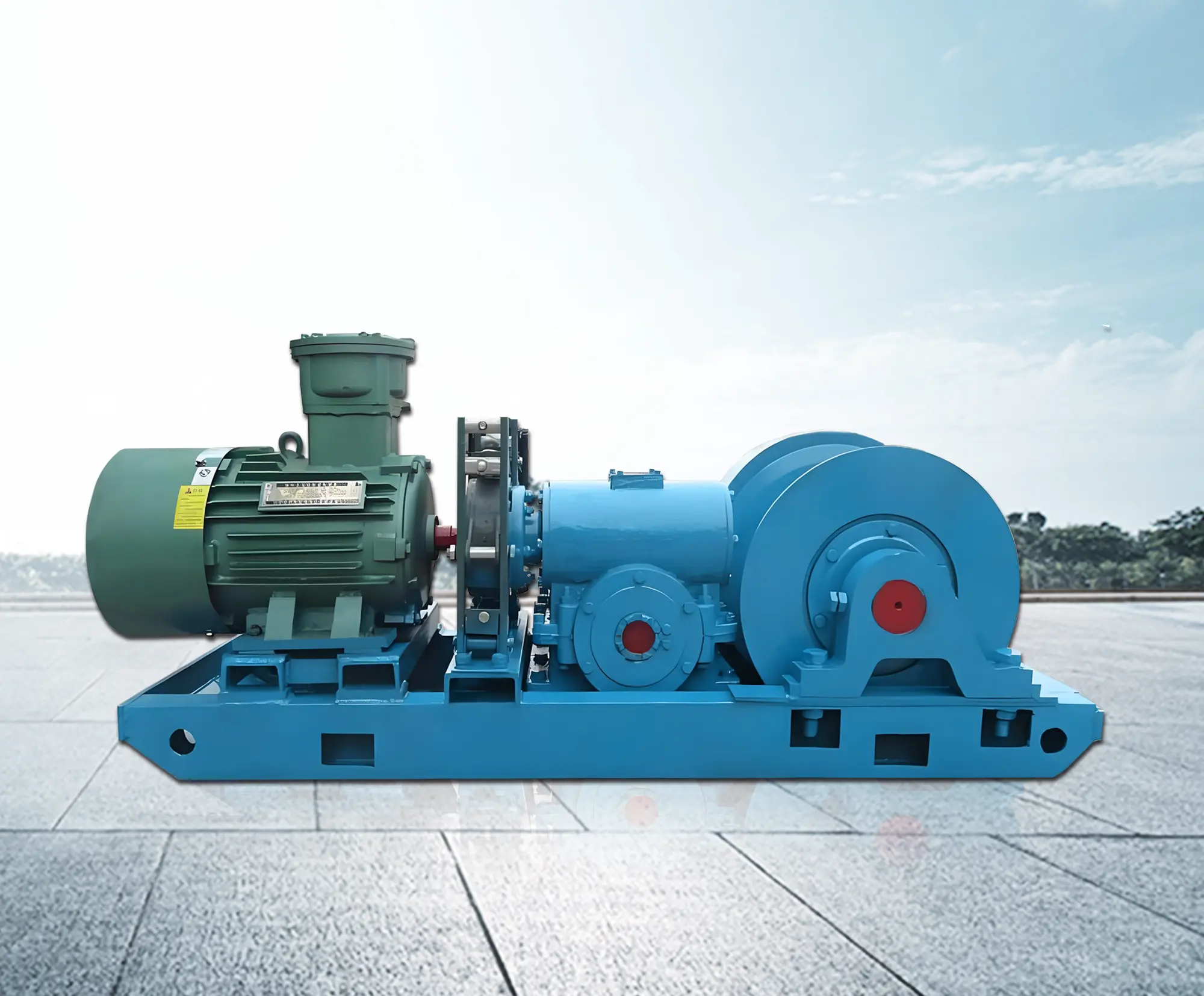 Retractable winch