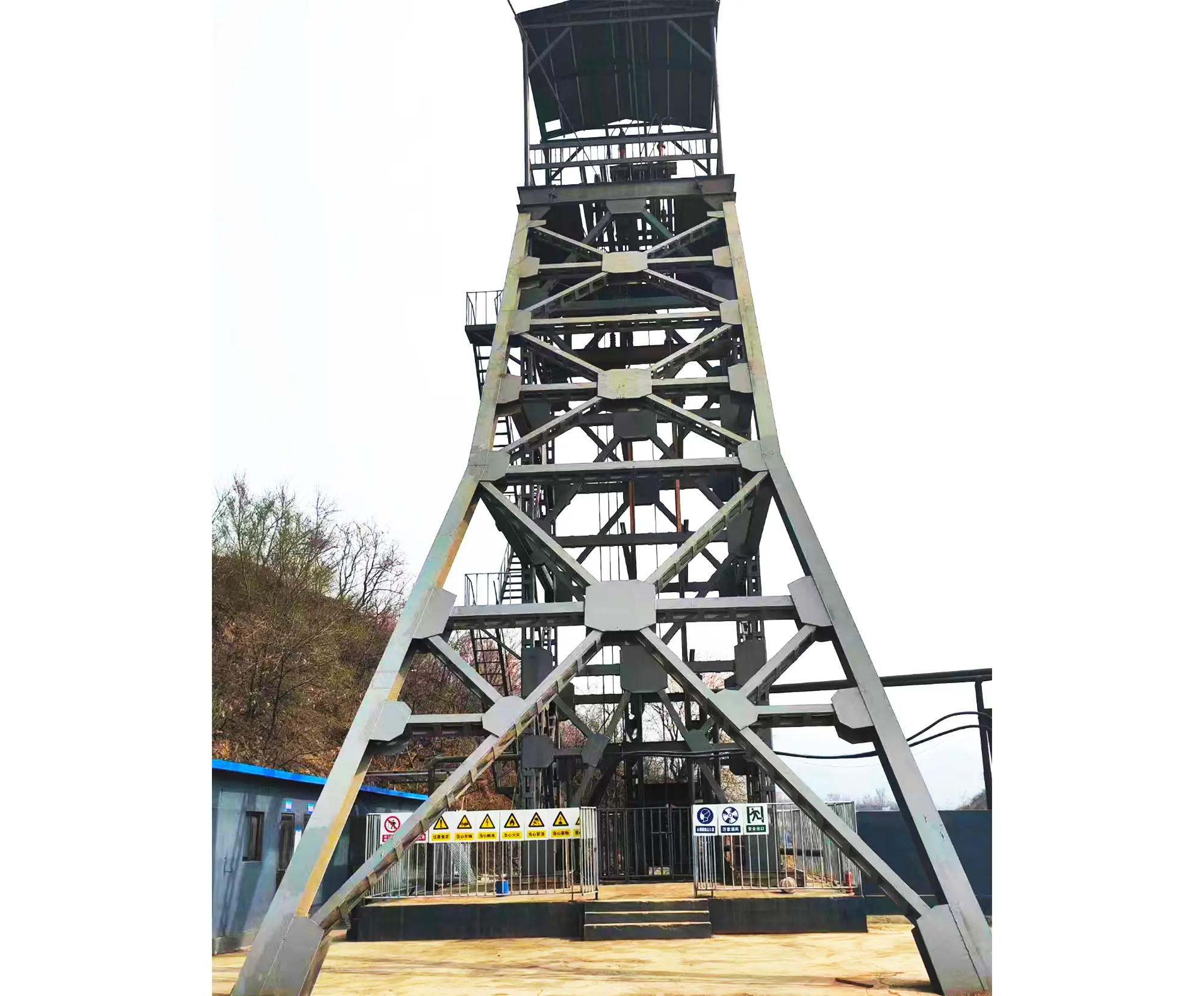 Permanent headframe