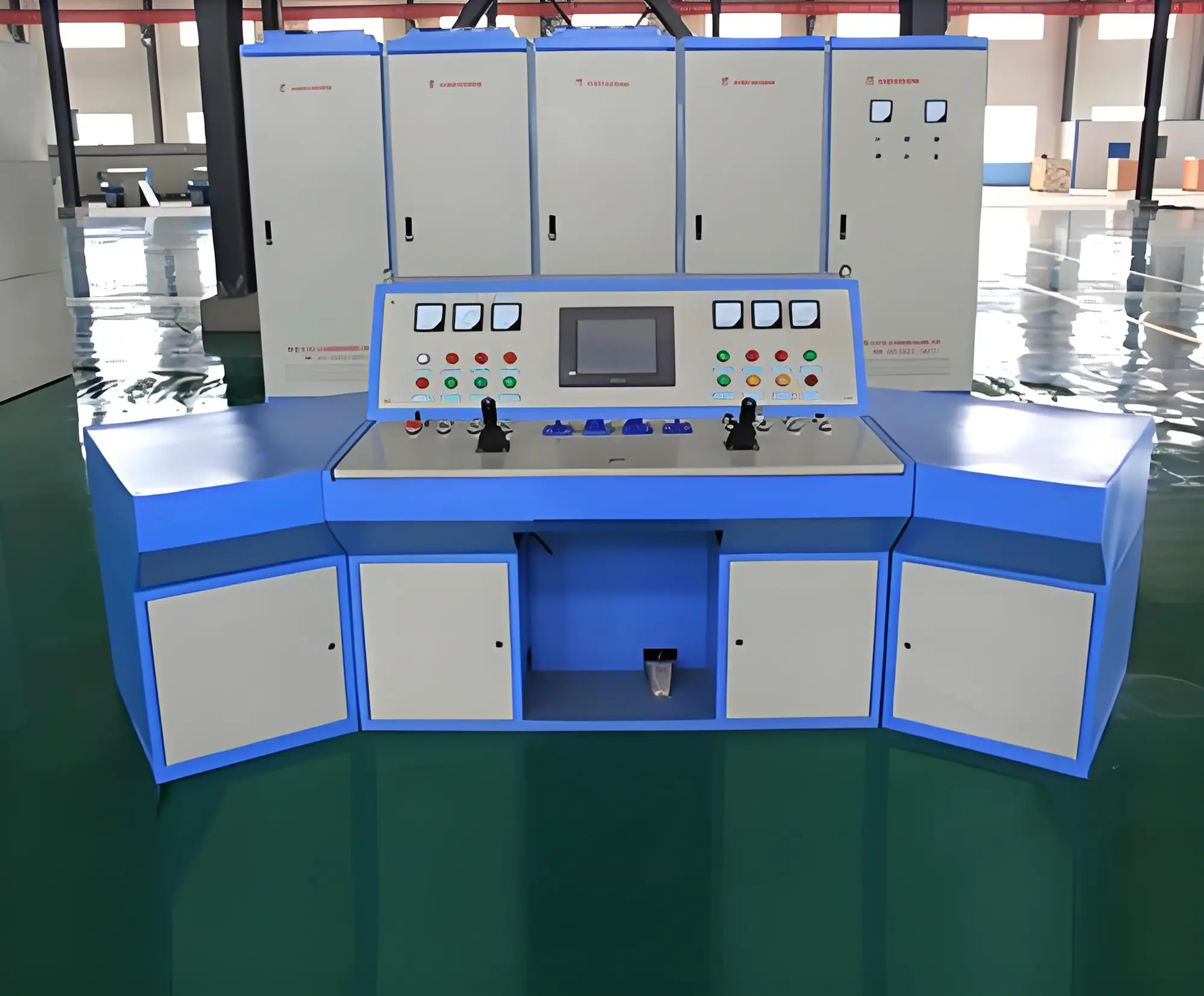 PLC (low voltage) electric control equipment for mine hoist